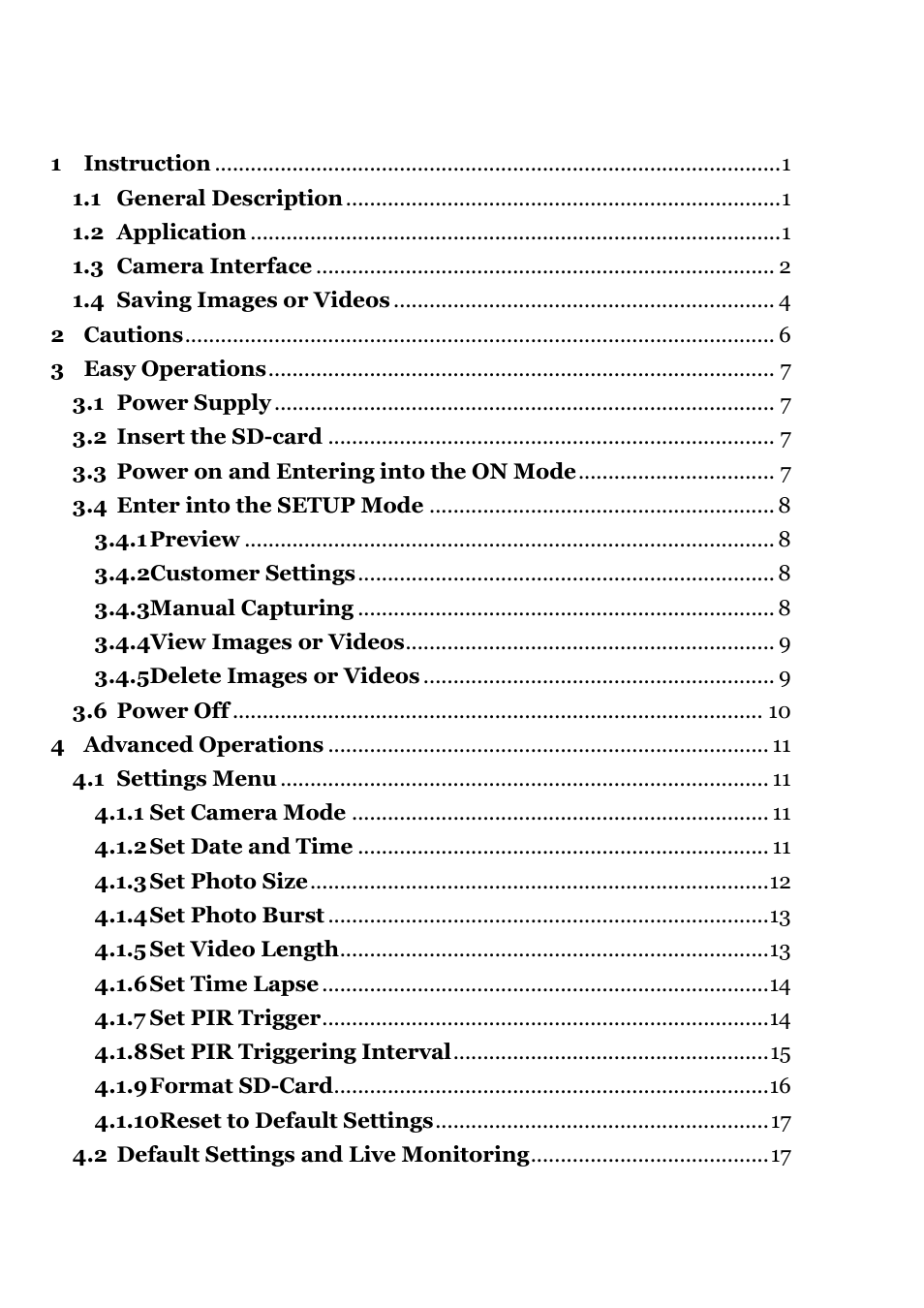 Content | HCO SG560C User Manual | Page 2 / 26