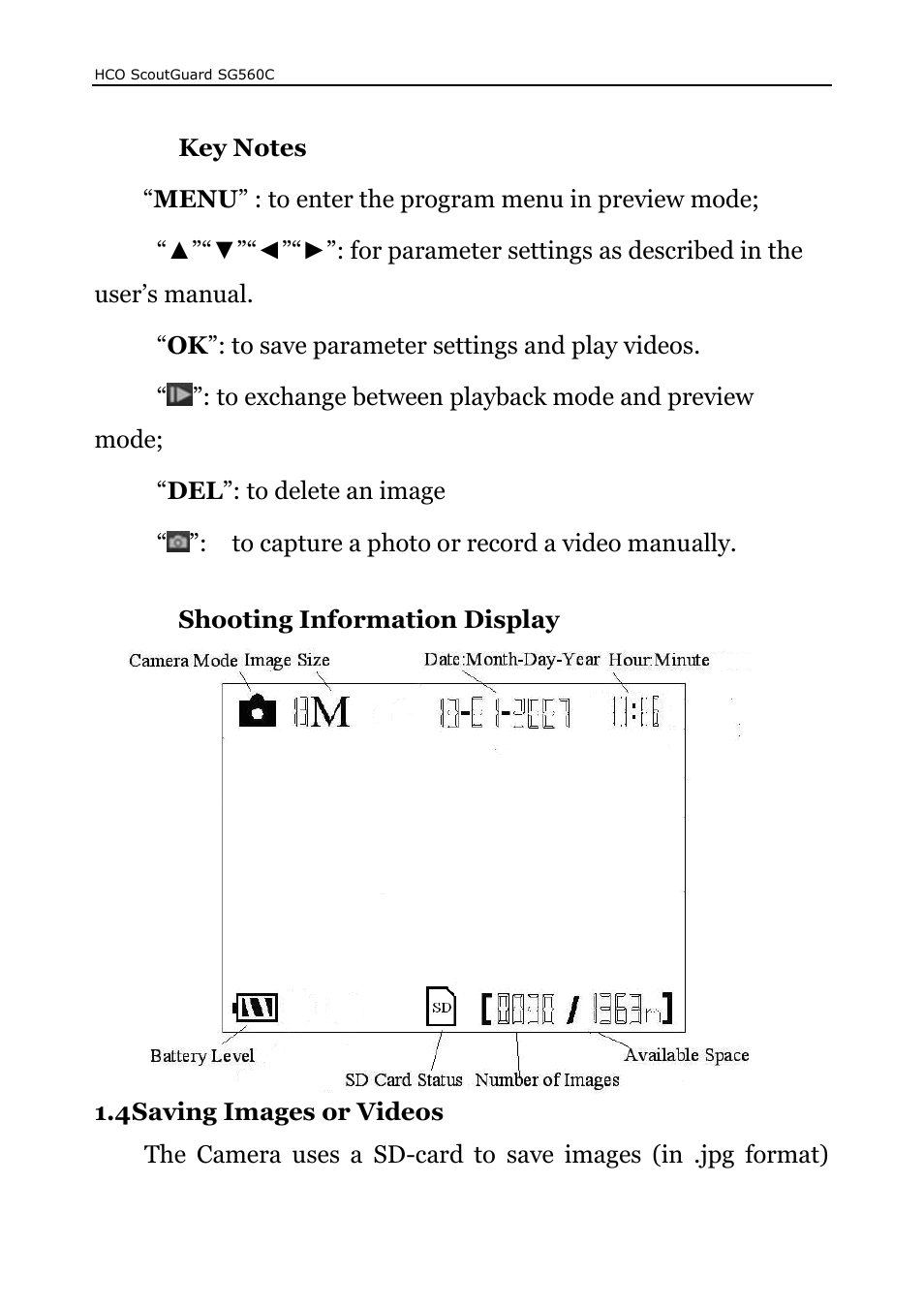 HCO SG560C User Manual | Page 7 / 26