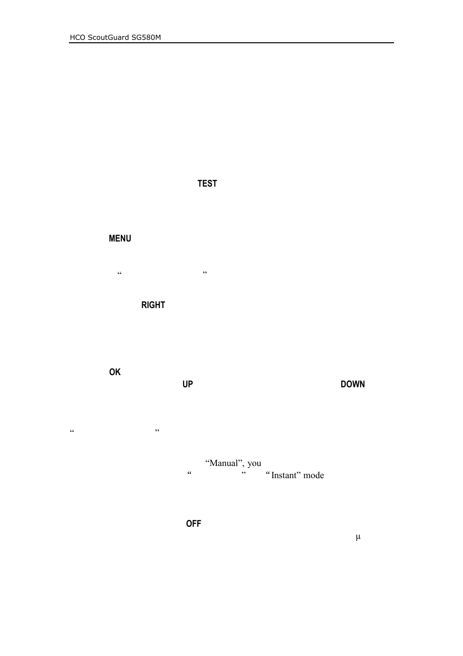 HCO SG580M Manual User Manual | Page 10 / 21