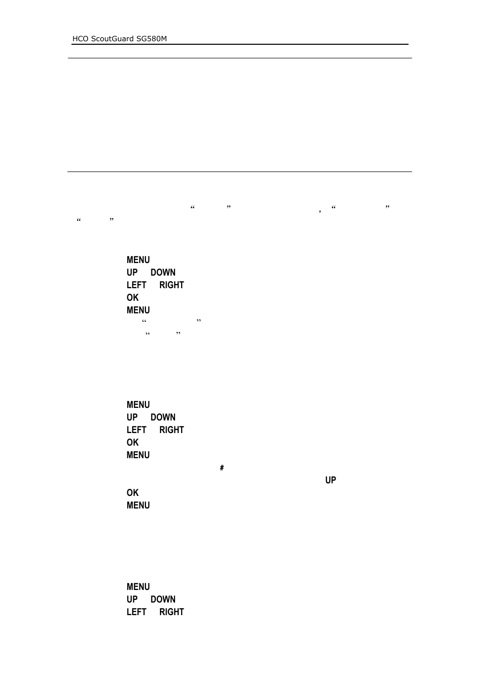 HCO SG580M Manual User Manual | Page 17 / 21