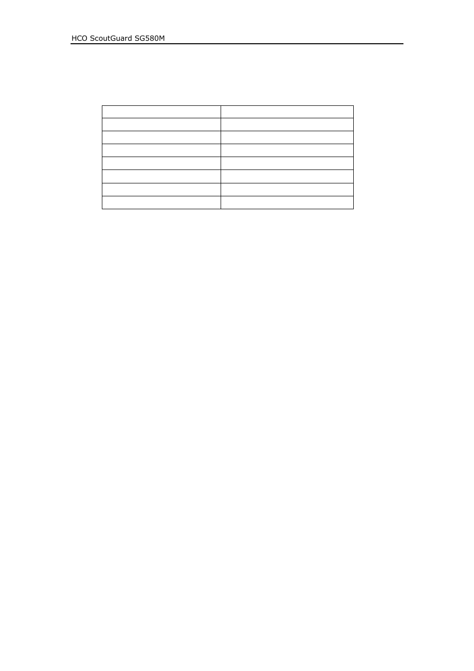 HCO SG580M Manual User Manual | Page 21 / 21
