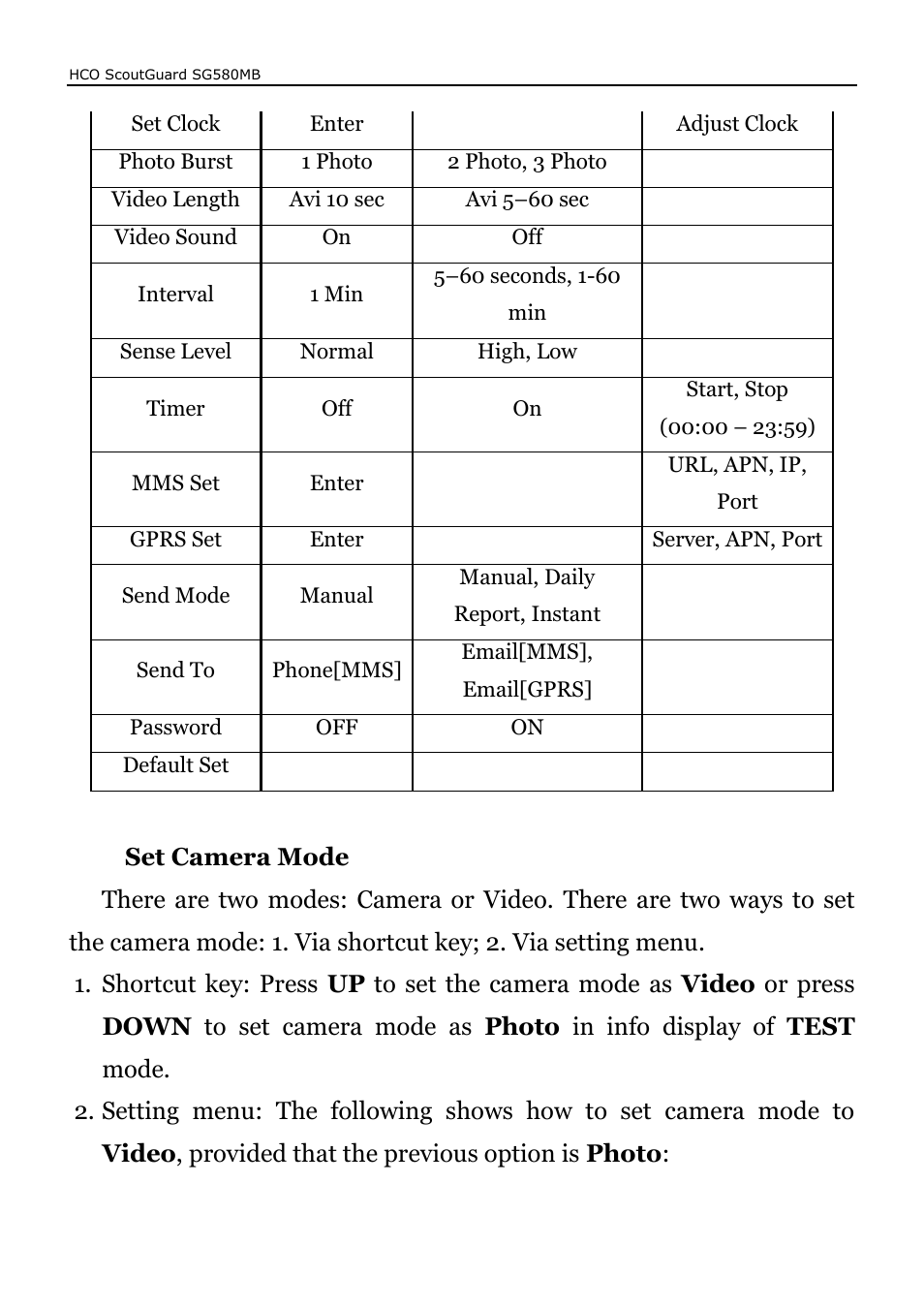 HCO SG580MB Manual User Manual | Page 19 / 38