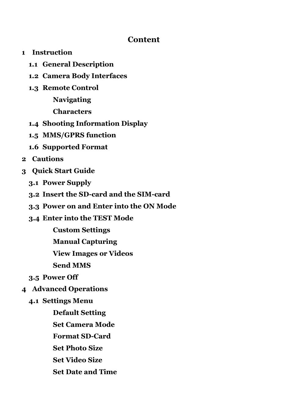 HCO SG580MB Manual User Manual | Page 2 / 38