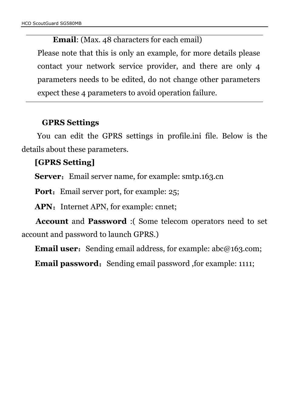 HCO SG580MB Manual User Manual | Page 27 / 38