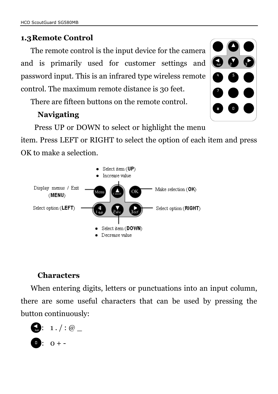HCO SG580MB Manual User Manual | Page 6 / 38