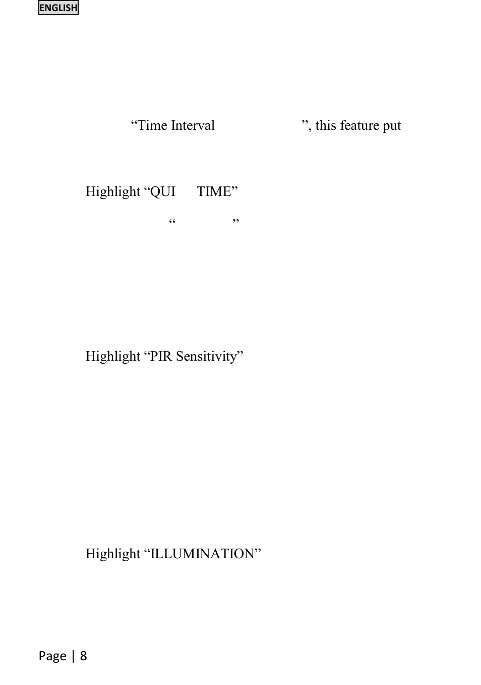 HCO VH250B User Manual | Page 11 / 65