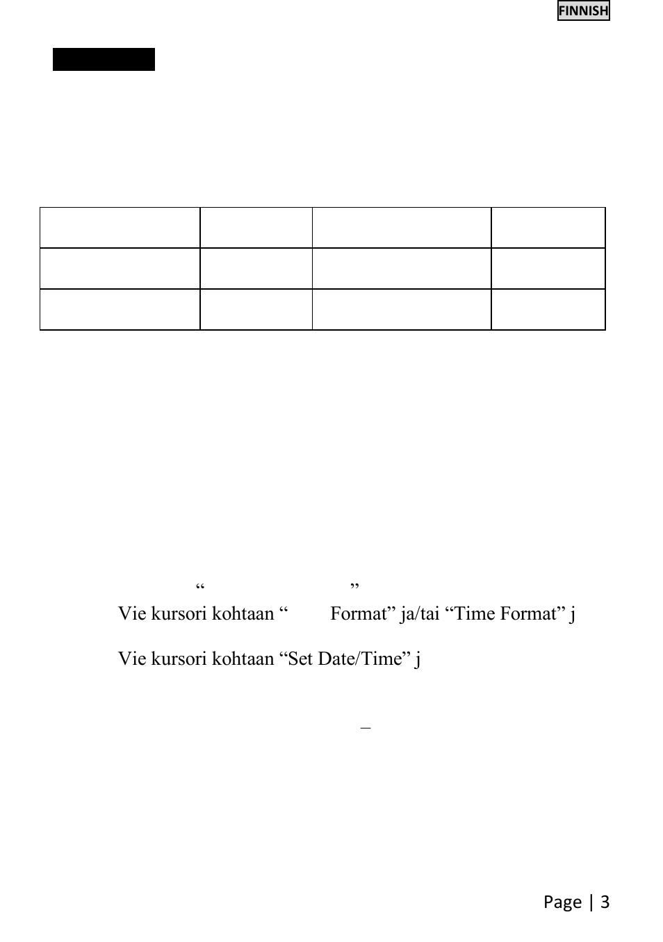 HCO VH250B User Manual | Page 28 / 65