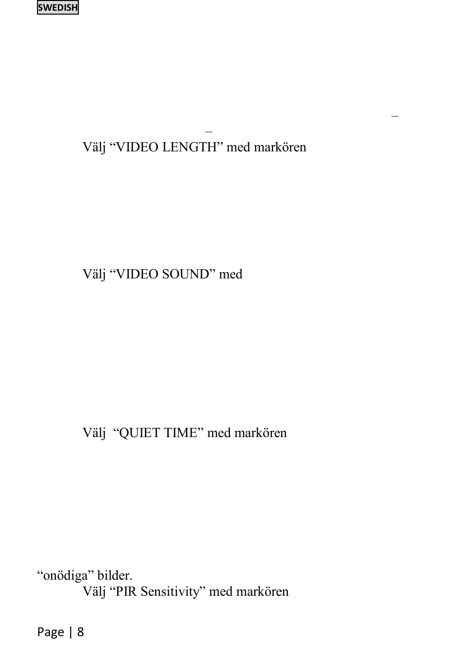 HCO VH250B User Manual | Page 55 / 65