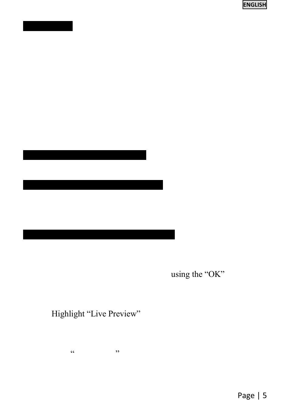 HCO VH250B User Manual | Page 8 / 65