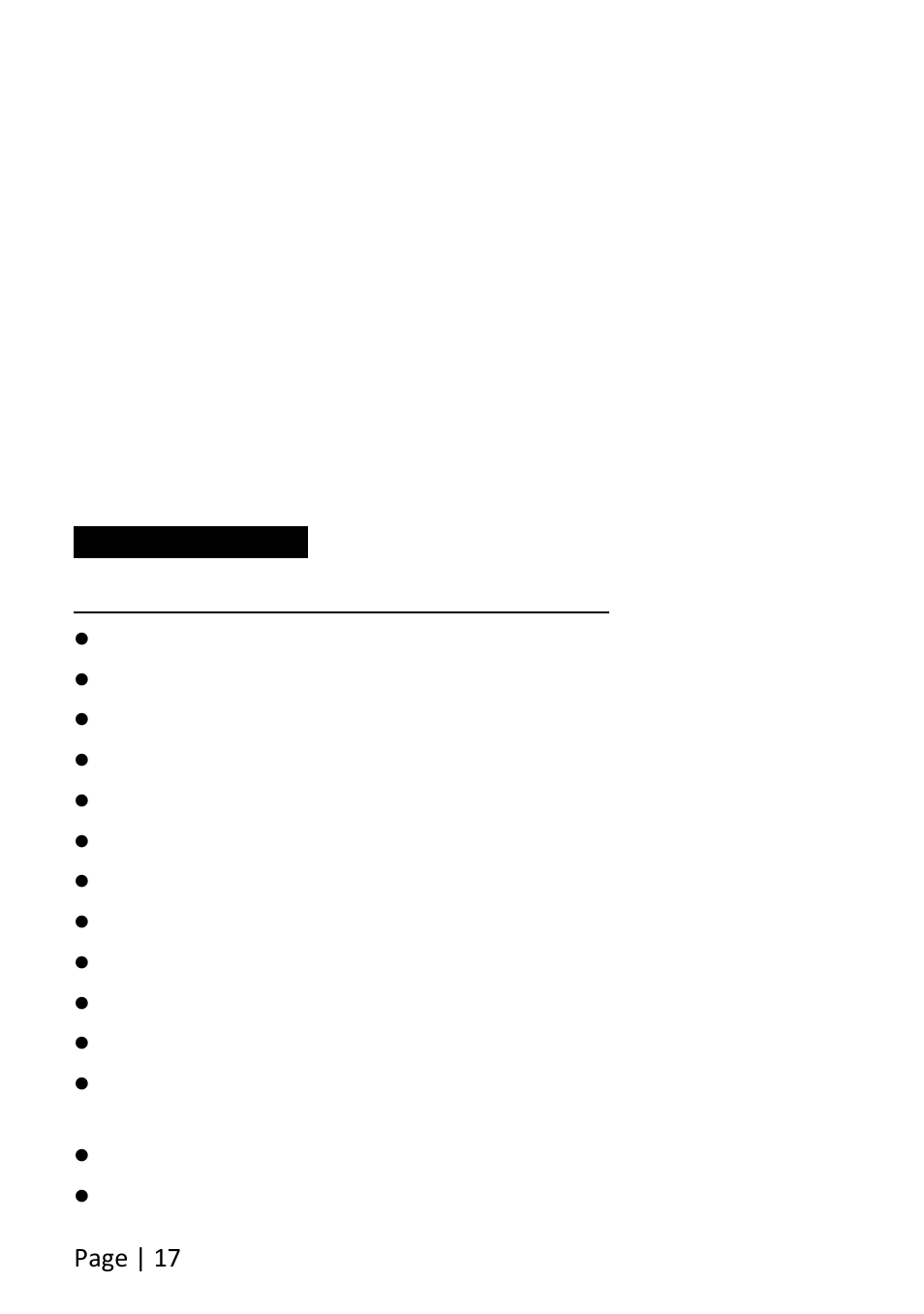 HCO VH200HD User Manual | Page 18 / 21
