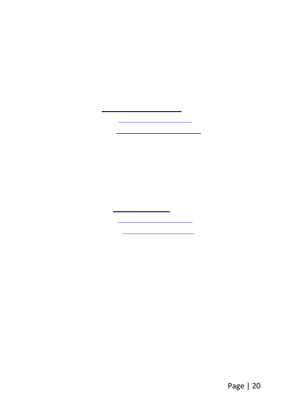 HCO VH200HD User Manual | Page 21 / 21