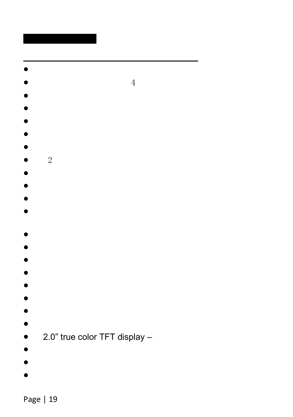 HCO VH400HD User Manual | Page 20 / 23