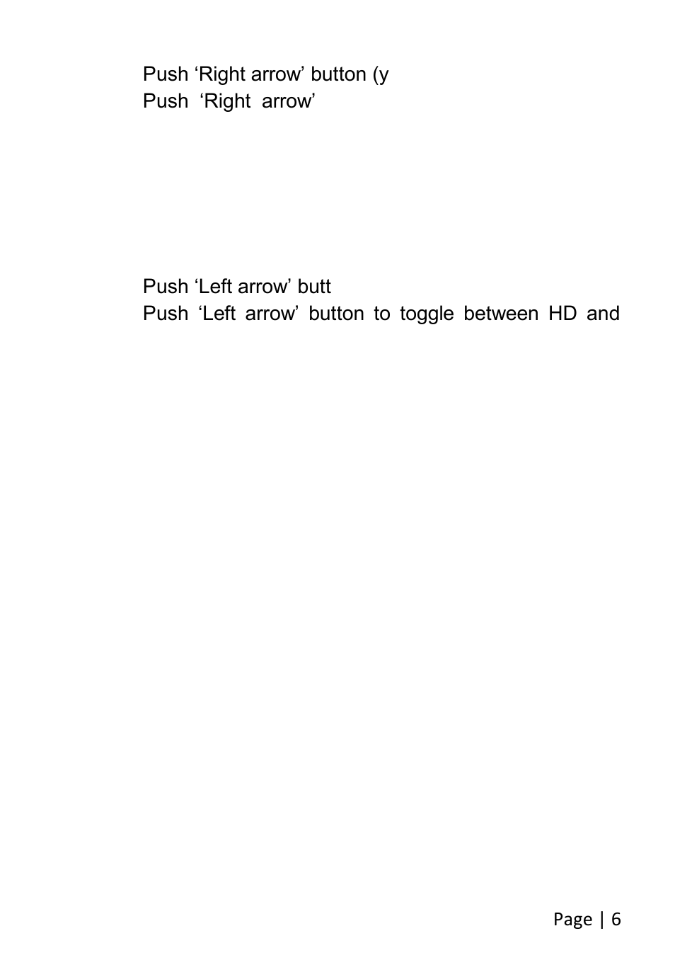 HCO VH400HD User Manual | Page 7 / 23