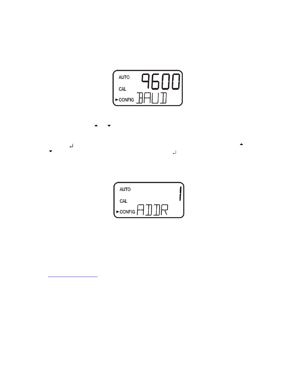 2 setting the address, 4 configuring the alarms | HF scientific AccUView UV %Transmission Monitor User Manual | Page 22 / 39