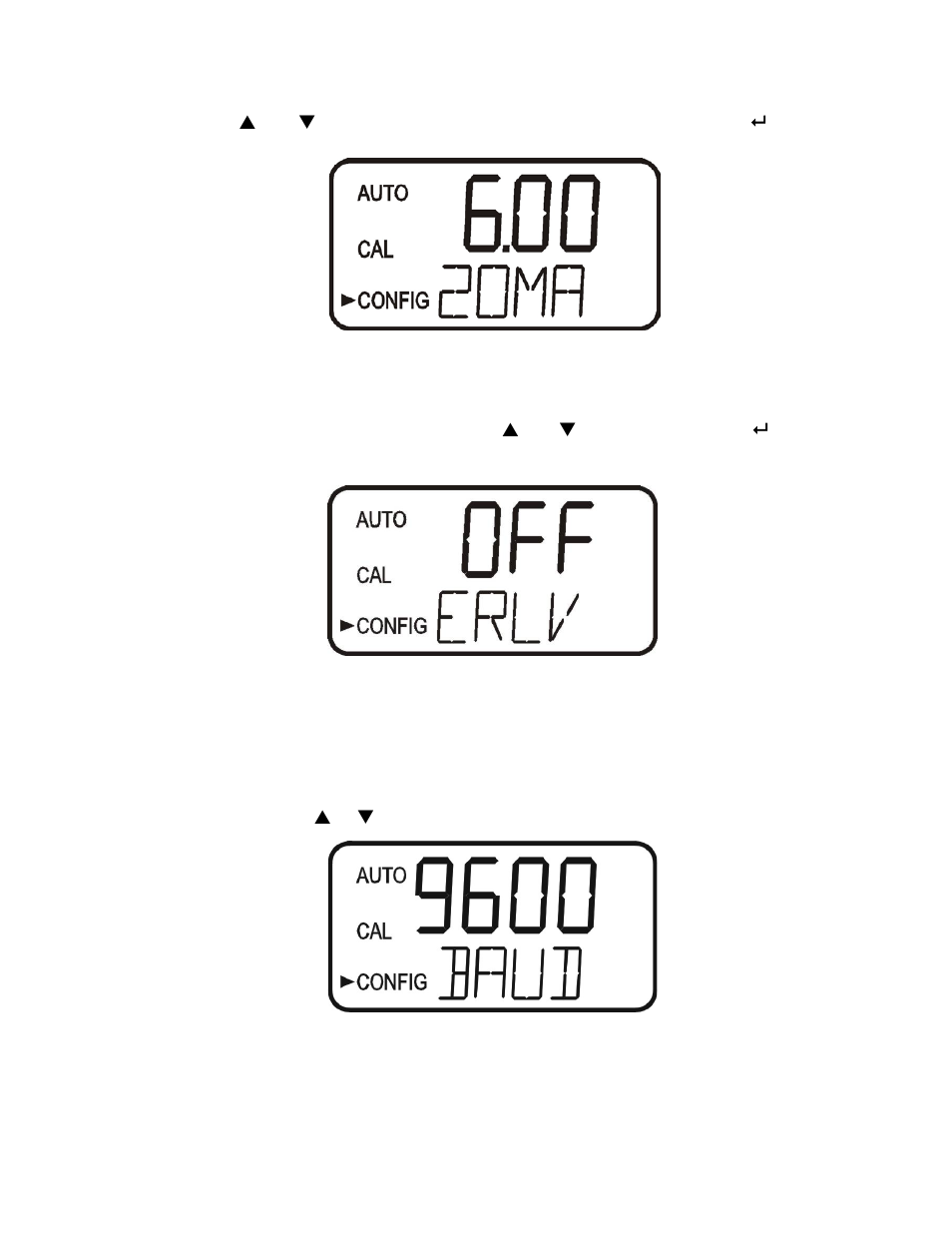 2 configuring the error level, 3 configuring the rs–485 port | HF scientific CLX Online Residual Chlorine Monitor User Manual | Page 21 / 39