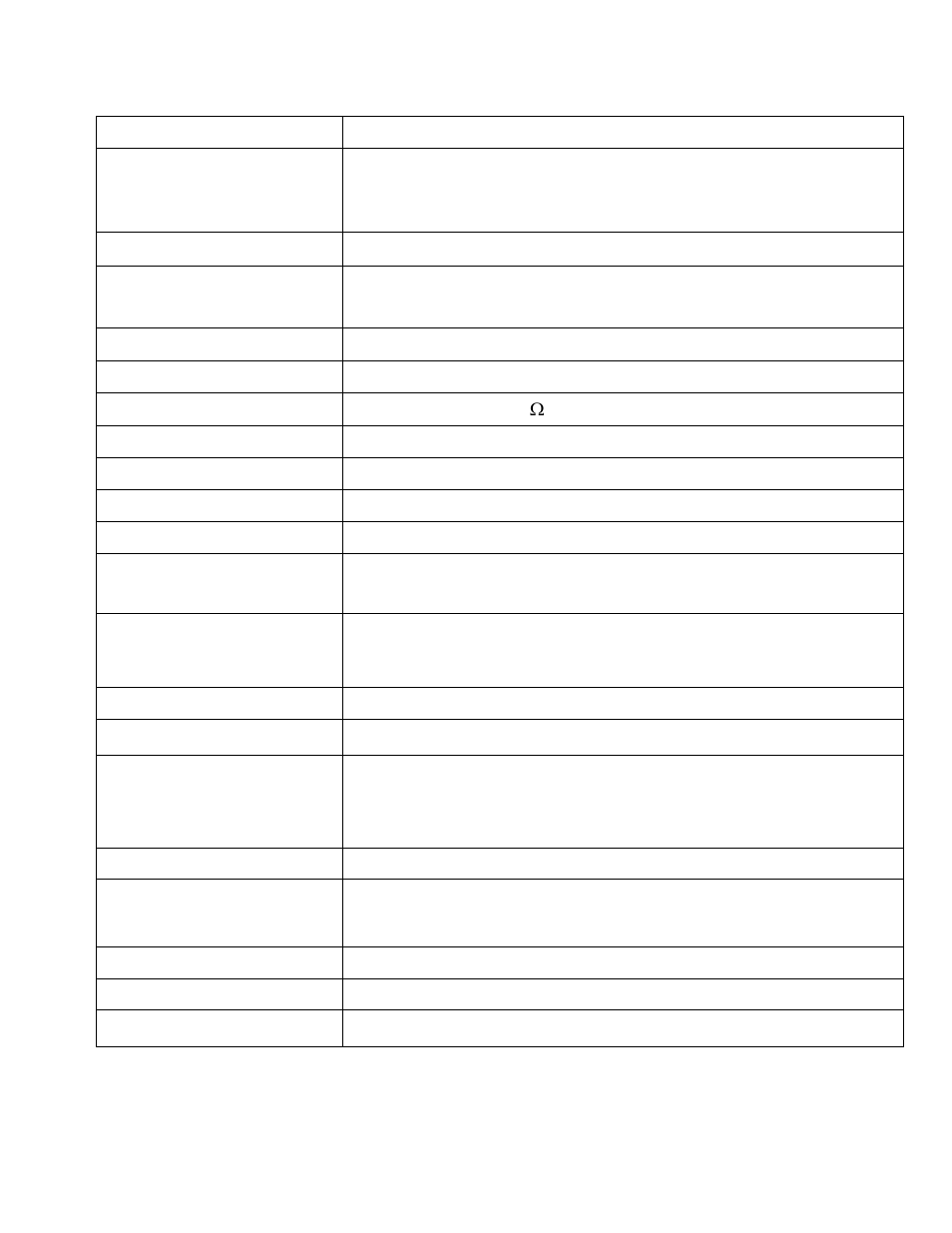 Measurement range, Resolution | HF scientific CLX Online Residual Chlorine Monitor User Manual | Page 6 / 39