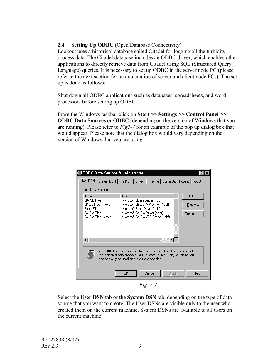 HF scientific Online Data Acquisition System User Manual | Page 11 / 31