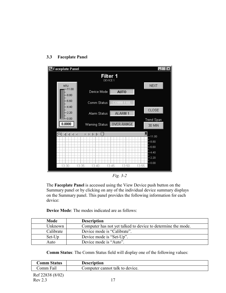 HF scientific Online Data Acquisition System User Manual | Page 19 / 31