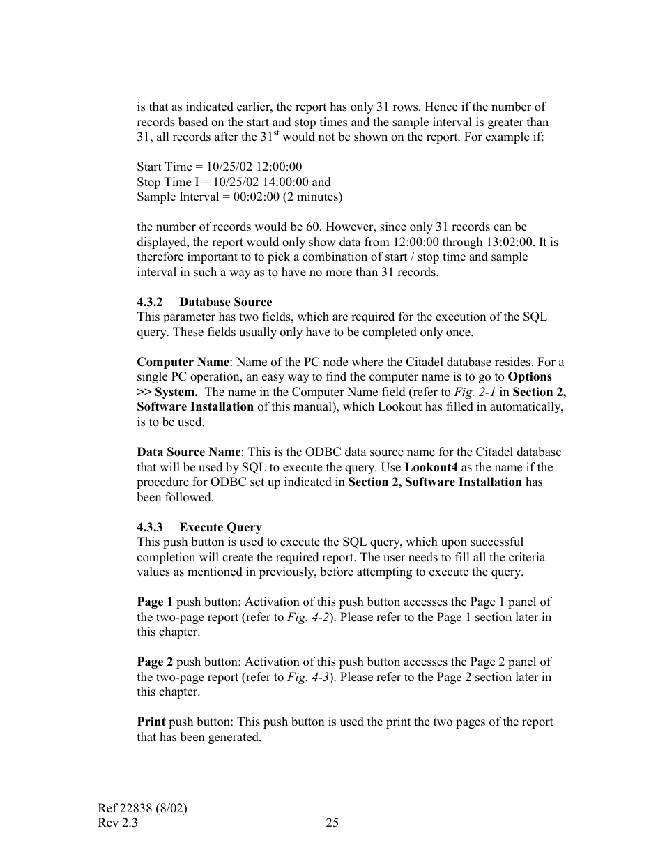 HF scientific Online Data Acquisition System User Manual | Page 27 / 31