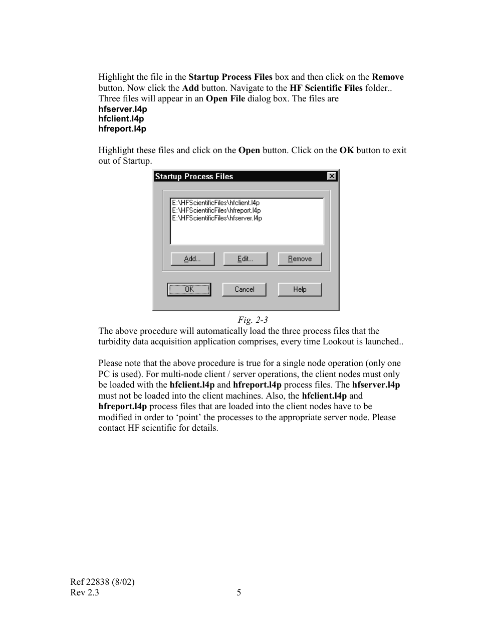 HF scientific Online Data Acquisition System User Manual | Page 7 / 31