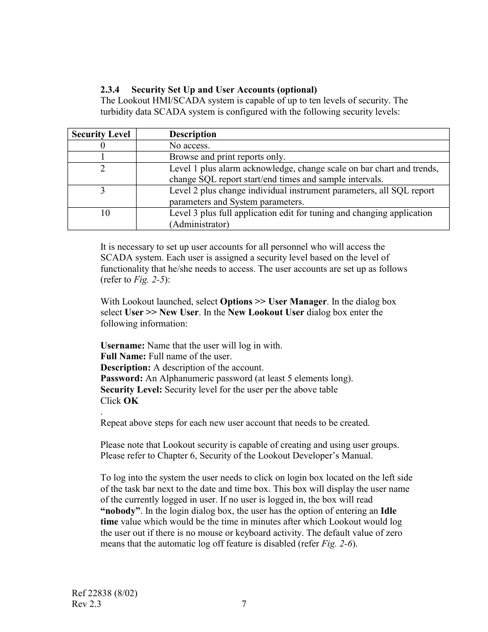 HF scientific Online Data Acquisition System User Manual | Page 9 / 31