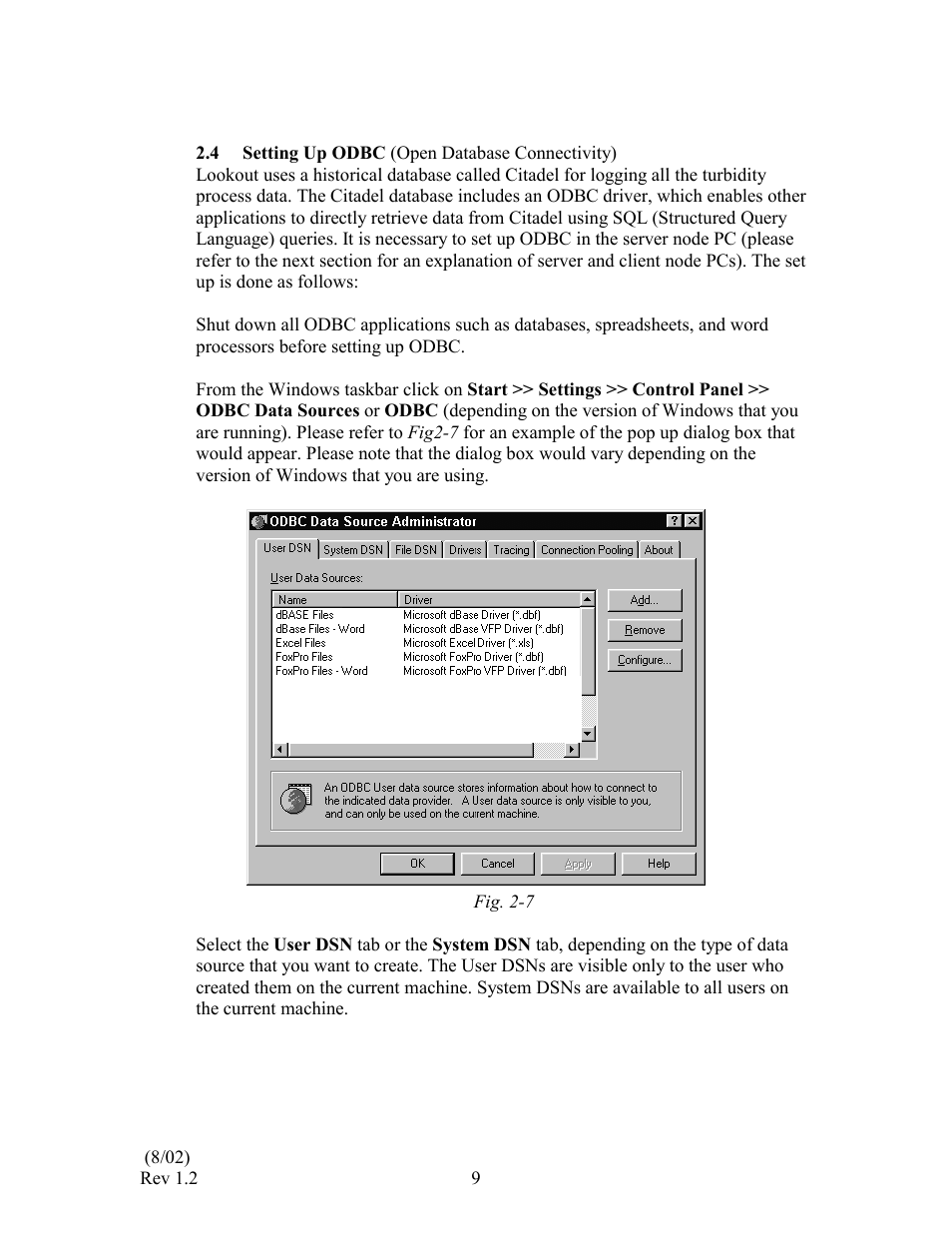 HF scientific Online SCADA System User Manual | Page 11 / 31