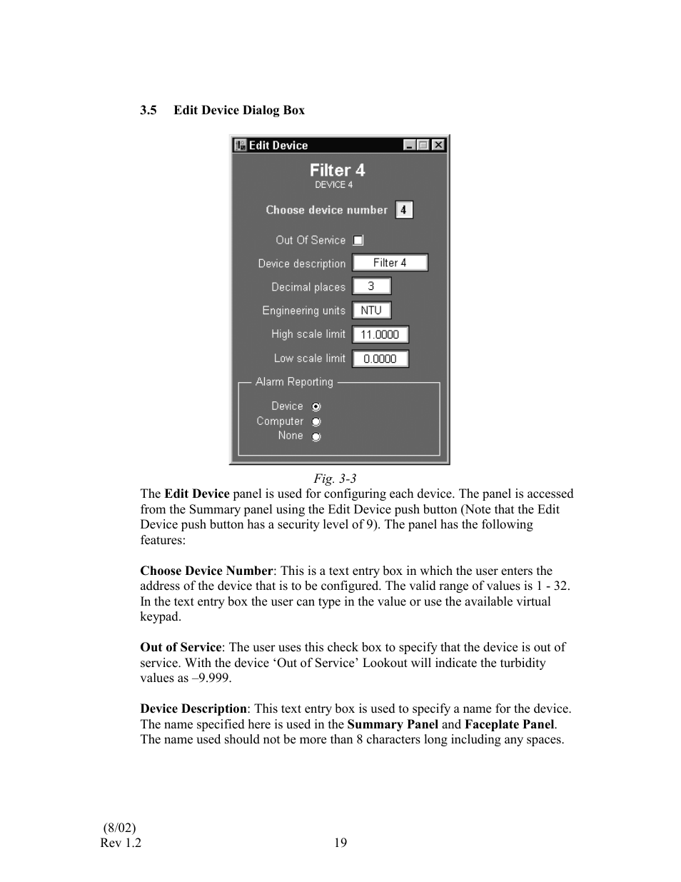 HF scientific Online SCADA System User Manual | Page 21 / 31