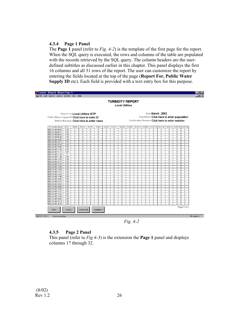 Fig. 4-2 | HF scientific Online SCADA System User Manual | Page 28 / 31