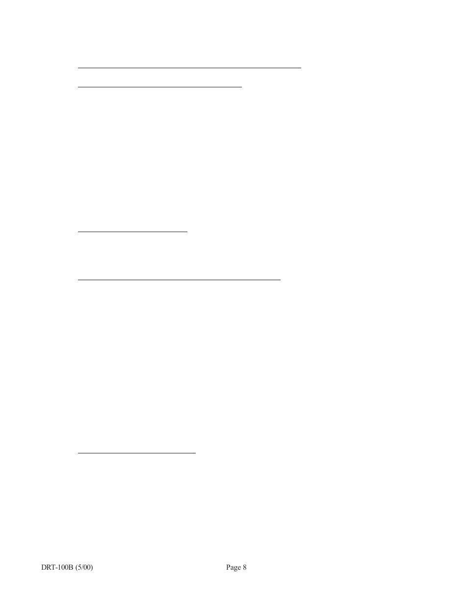HF scientific DRT-100B Research Turbidimeters User Manual | Page 16 / 21