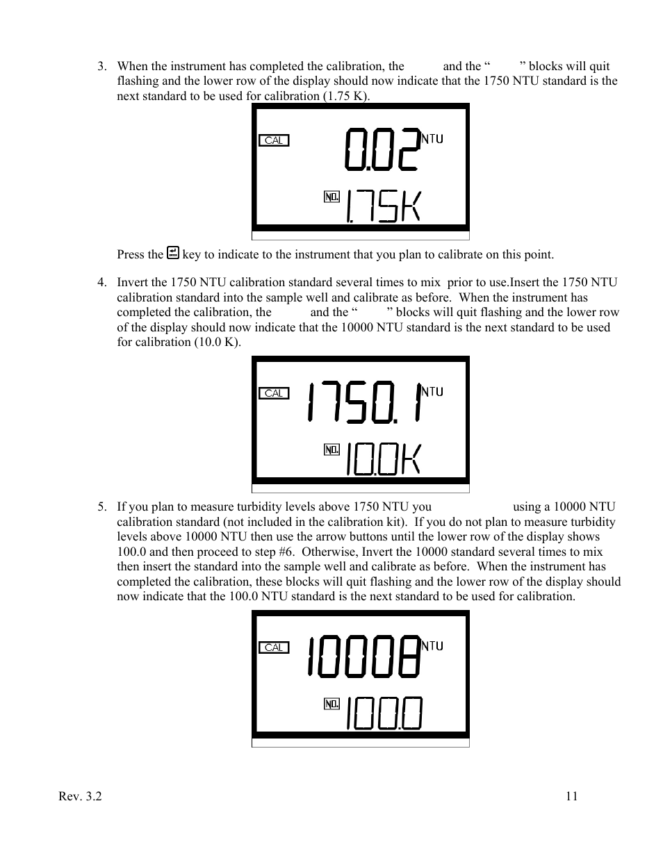 HF scientific Micro1000 Laboratory Turbidimeter - 0-10,000 NTU User Manual | Page 17 / 33