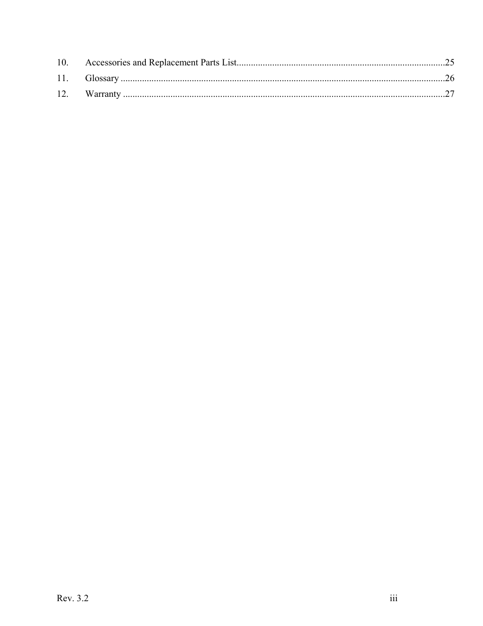 HF scientific Micro1000 Laboratory Turbidimeter - 0-10,000 NTU User Manual | Page 6 / 33