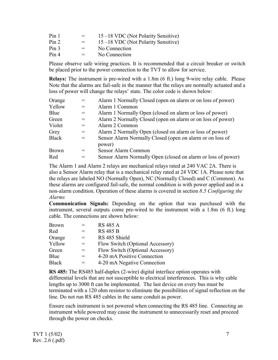 HF scientific 19998 Triple Validation Turbidimeter - 0-100 NTU User Manual | Page 13 / 33