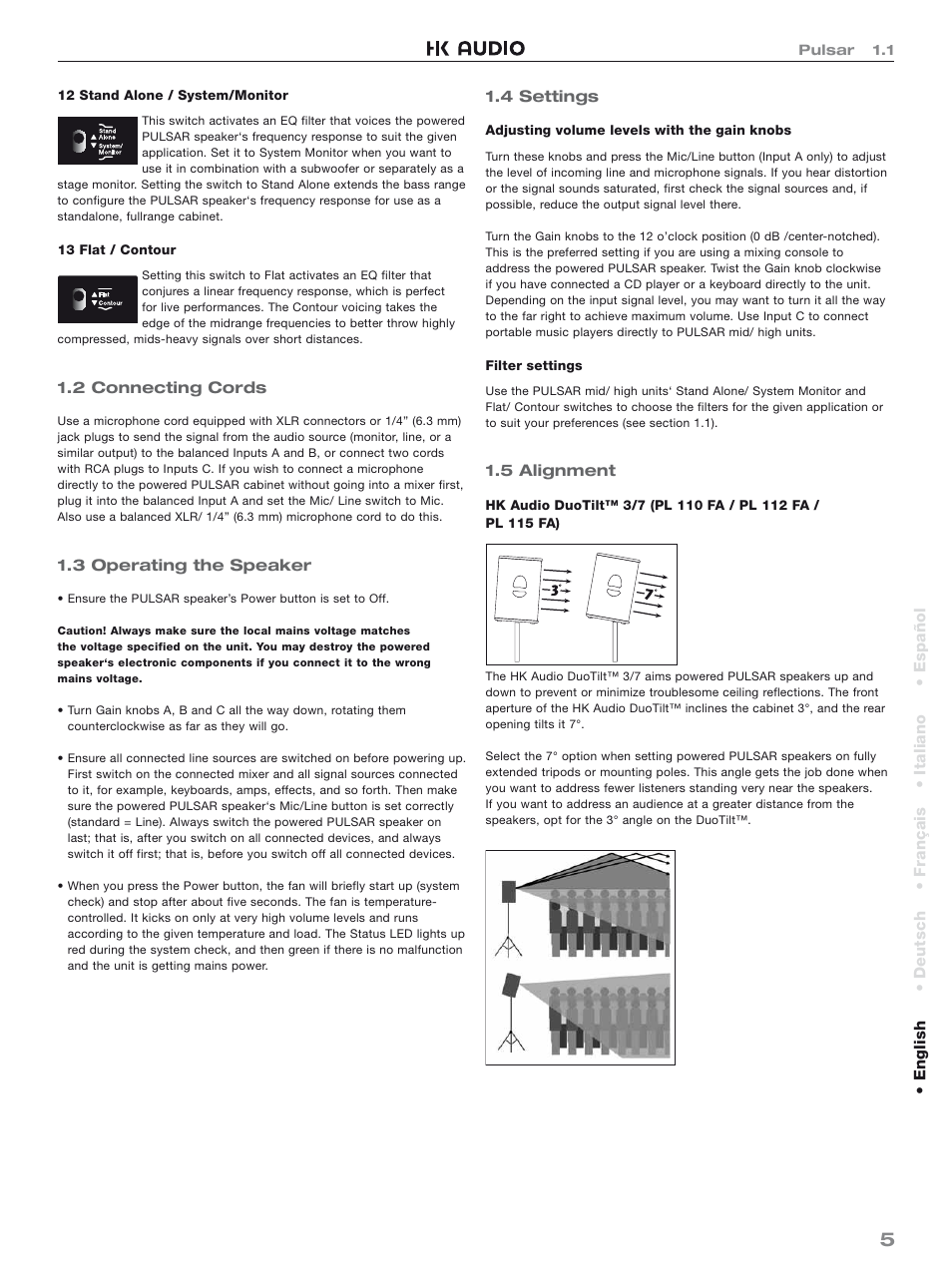 HK Audio PL 118 Sub A User Manual | Page 5 / 48