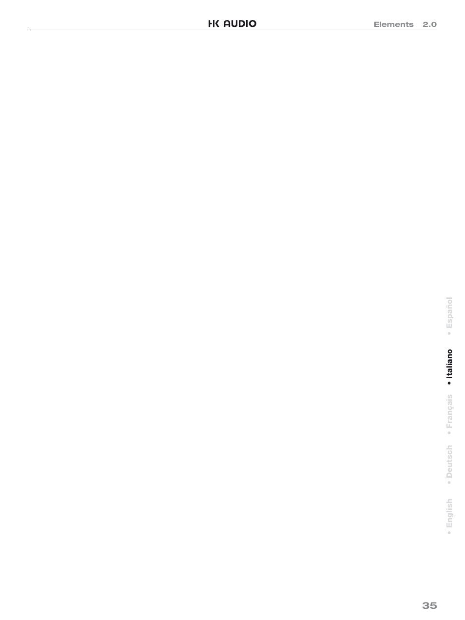 HK Audio Top Add-on User Manual | Page 35 / 48