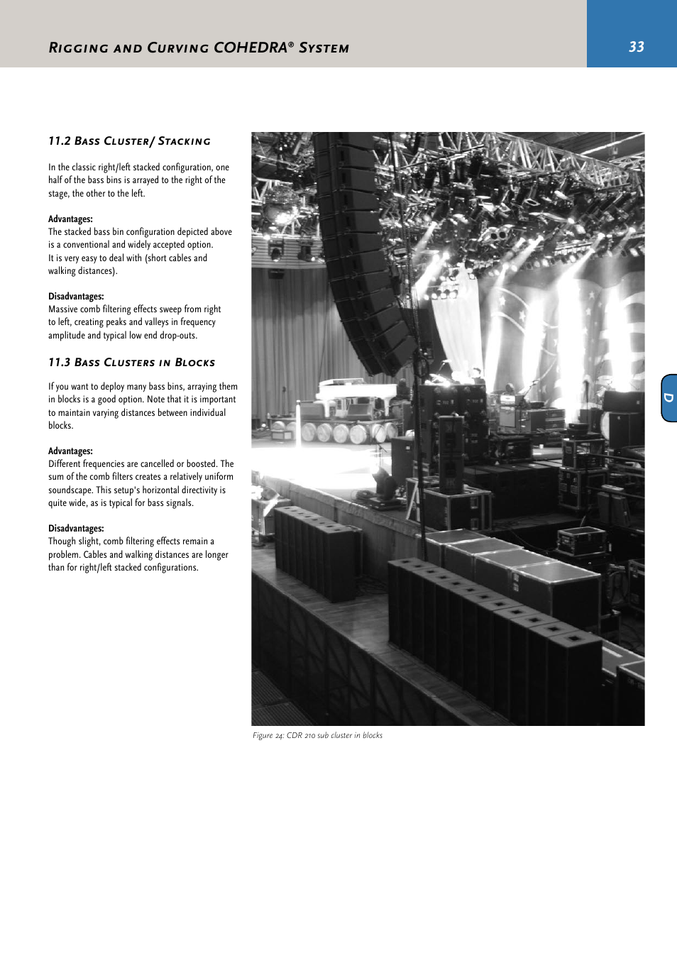 Rigging and curving cohedra, System | HK Audio CDR 210 F User Manual | Page 33 / 105