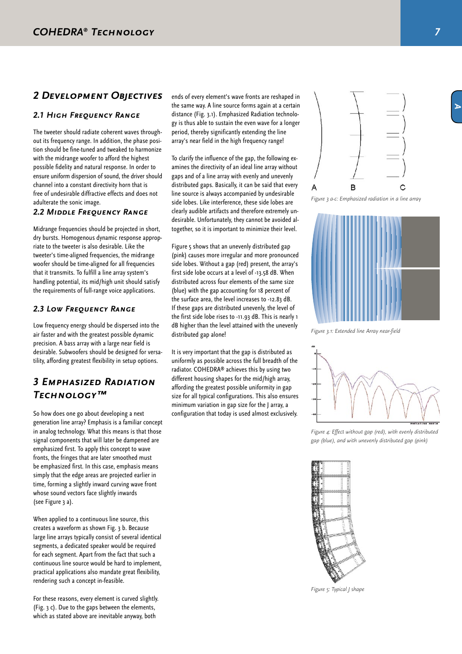 2 development objectives, 3 emphasized radiation technology, Cohedra | Technology | HK Audio CDR 210 F User Manual | Page 7 / 105