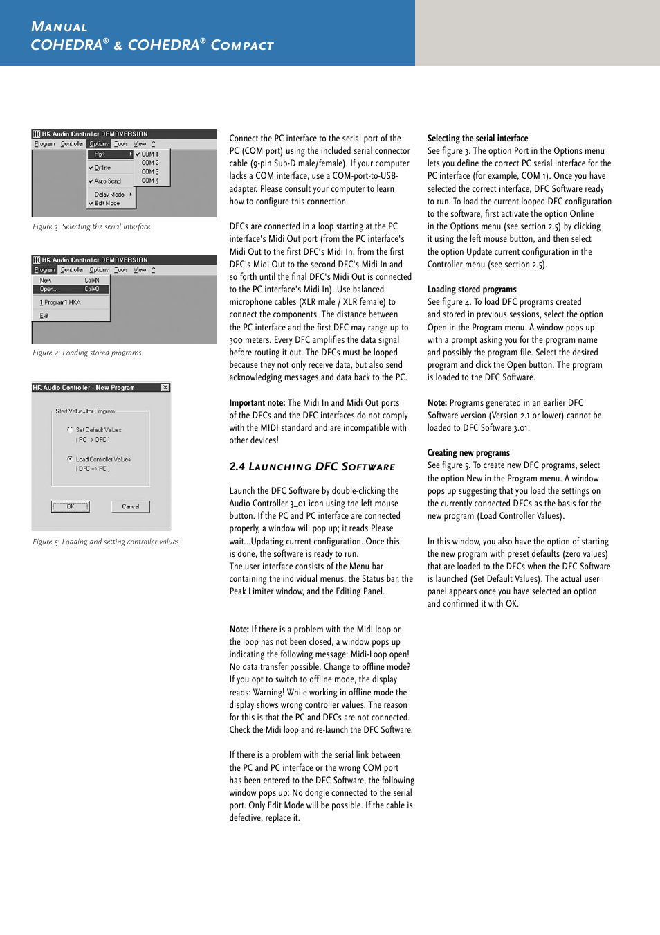 Manual cohedra, Cohedra, Compact | HK Audio CDR 210 F User Manual | Page 72 / 105