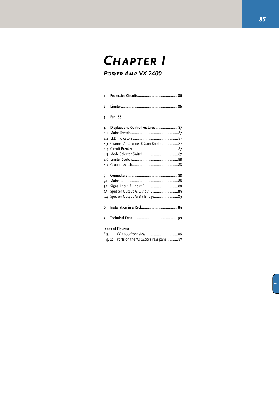 Chapter i | HK Audio CDR 210 F User Manual | Page 85 / 105