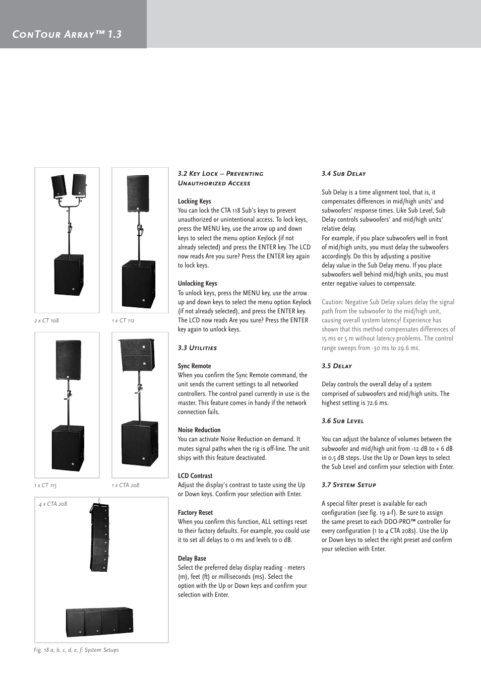 Contour array™ 1.3 | HK Audio CTA 208 Mid/High User Manual | Page 16 / 52