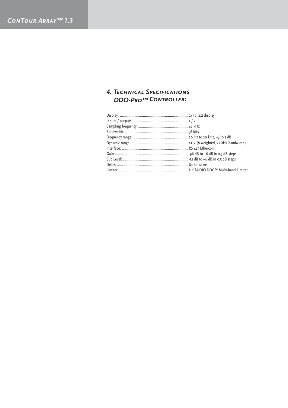 HK Audio CTA 208 Mid/High User Manual | Page 18 / 52