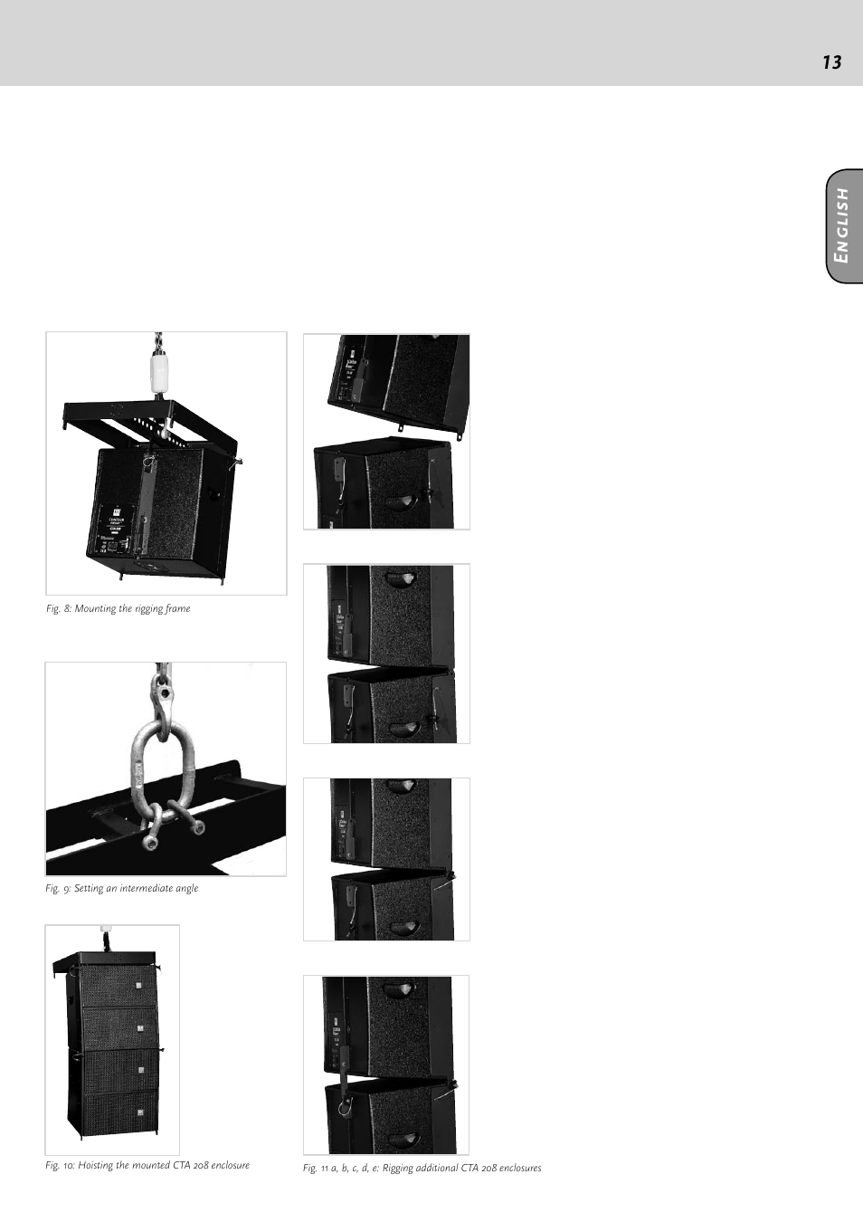 En g li sh | HK Audio CTA 118 Sub User Manual | Page 13 / 52