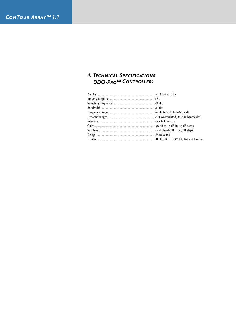 HK Audio CTA 118 Sub User Manual | Page 18 / 52