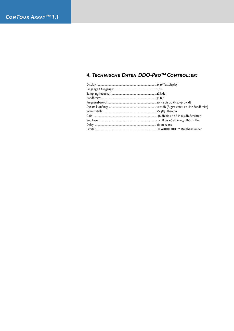 HK Audio CTA 118 Sub User Manual | Page 34 / 52