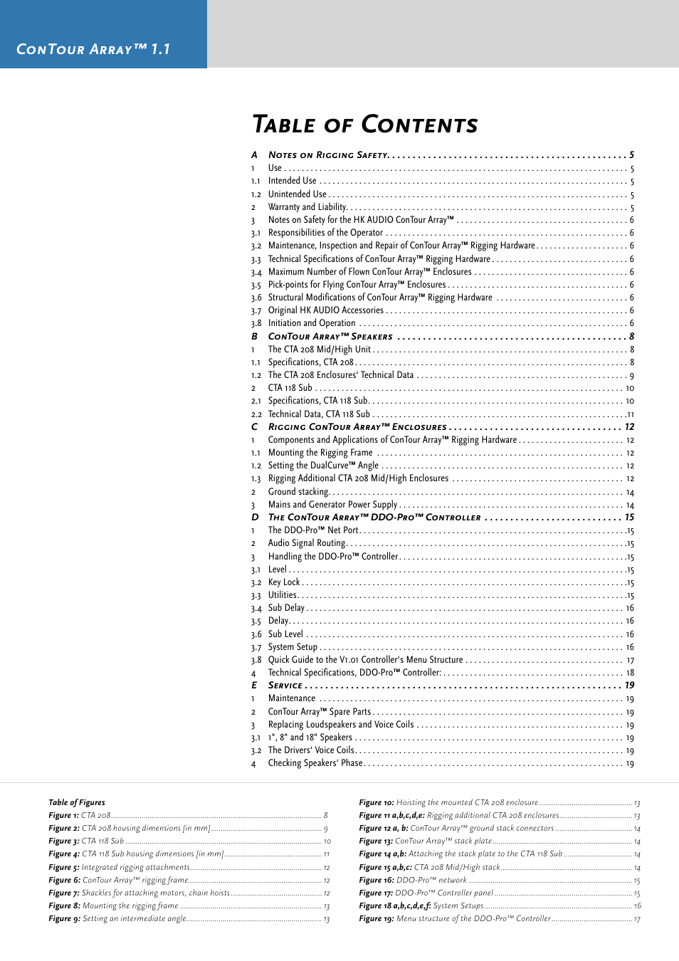 HK Audio CTA 118 Sub User Manual | Page 4 / 52