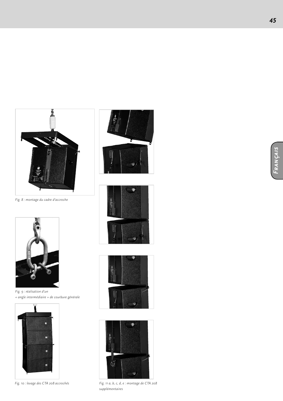 Fr an ça is | HK Audio CTA 118 Sub User Manual | Page 45 / 52