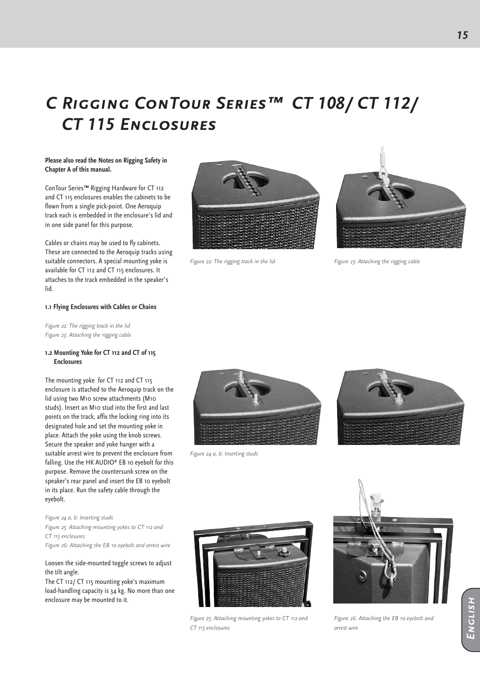 15 english | HK Audio CT 118 Sub User Manual | Page 15 / 20