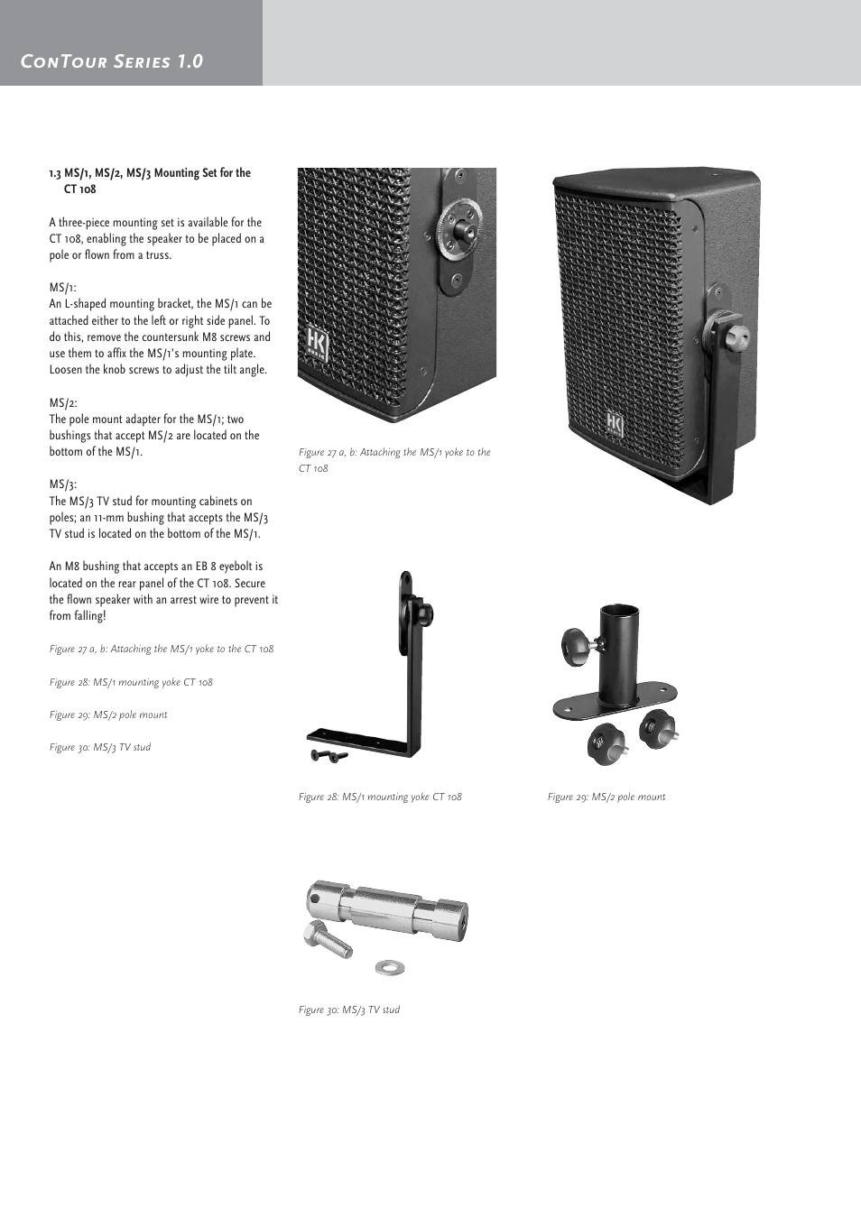 Contour series 1.0 | HK Audio CT 118 Sub User Manual | Page 16 / 20