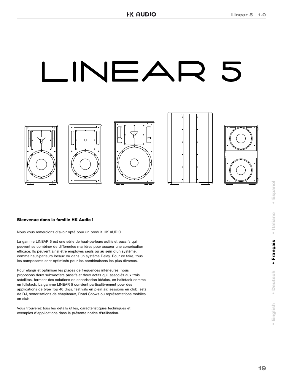 HK Audio L5 115 FA User Manual | Page 19 / 48