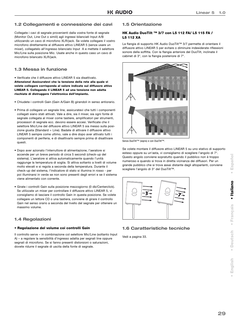 HK Audio L5 115 FA User Manual | Page 29 / 48