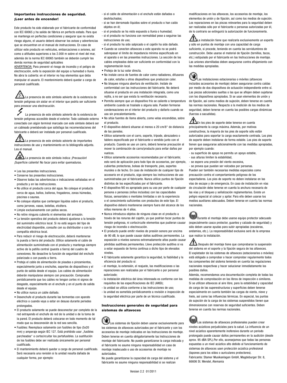 HK Audio L5 115 FA User Manual | Page 34 / 48